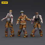 Zombie Dark Source Action Figures 3-Pack Firefighters 8 cm