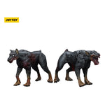 Zombie Dark Source Action Figures 2-Pack Police Dogs 8 cm