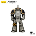 Warhammer The Horus Heresy Action Figure 1/18 lron Warriors Command Squad Chosen with Legion Standard 12 cm