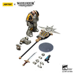 Warhammer The Horus Heresy Action Figure 1/18 lron Warriors Command Squad Chosen with Legion Standard 12 cm
