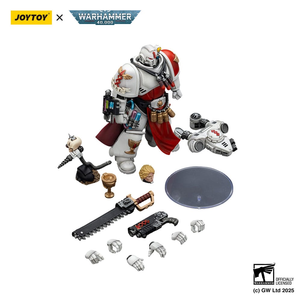 Warhammer 40,000: Combat Patrol Blood Angels Action Figure Sanguinary Priest with Heavy bolt pistol chainsword and narthecium 20 cm