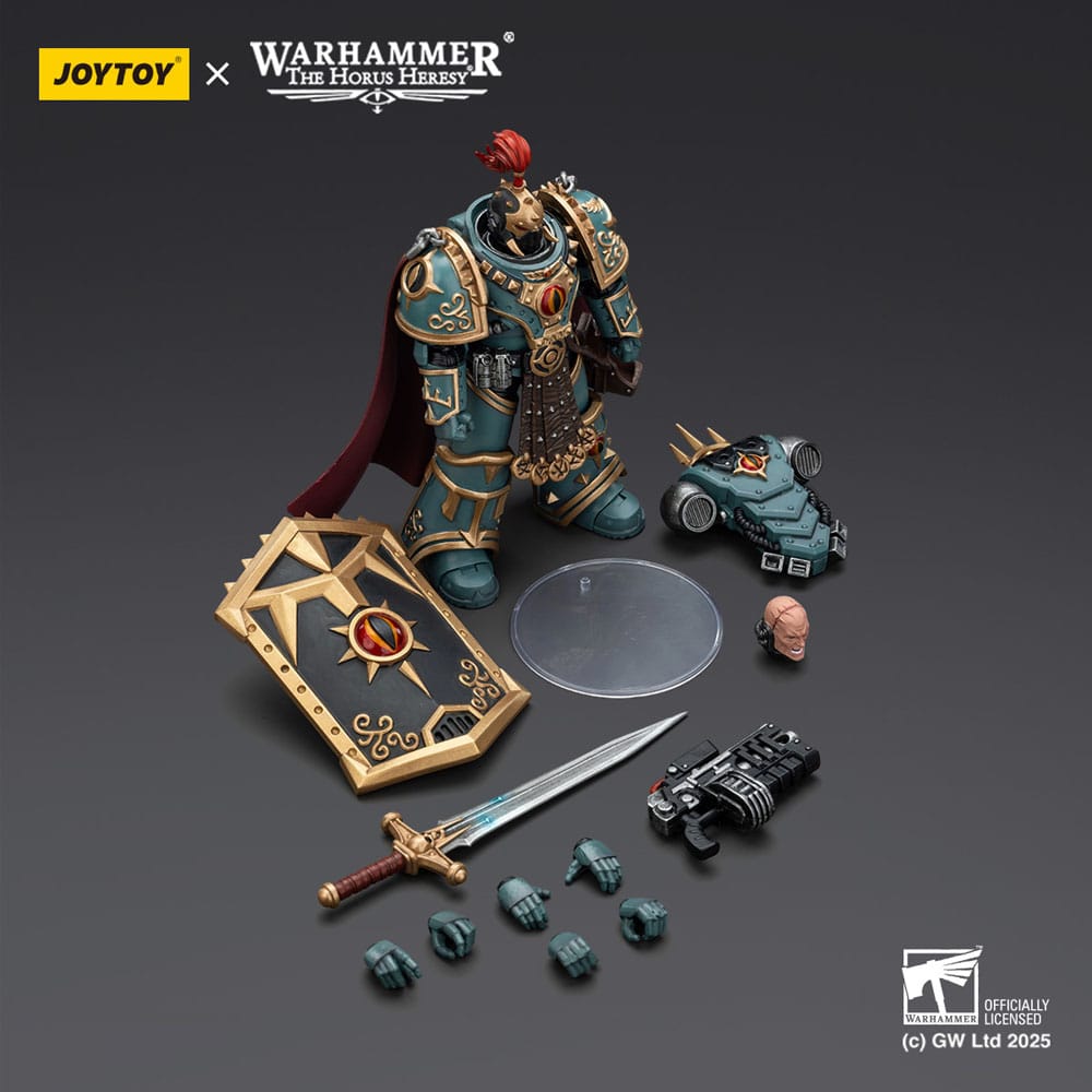 Warhammer The Horus Heresy Action Figure Sons of Horus Little Horus Aximand Captain of the 5th Company 20 cm