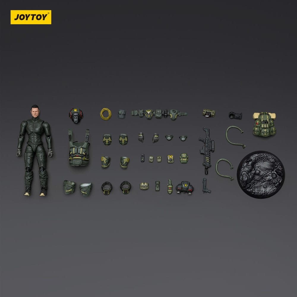Steel Ride Corps Dark Source Action Figur Assaulter Rhett 7 cm