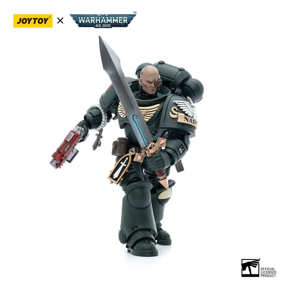 Warhammer 40k Action Figure 1/18 Dark Angels Intercessors Brother Nadael 12 cm