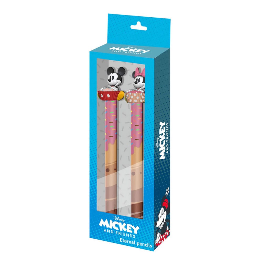 Mickey & Minnie Eternal Pencils 2-Pack 