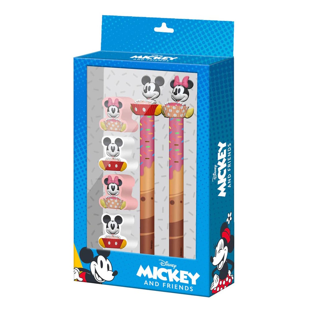 Mickey & Minnie Stationery Set 6-Pack 