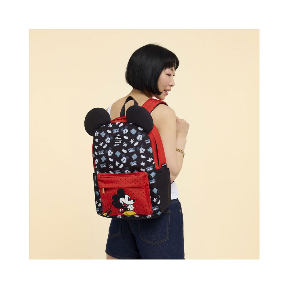 Disney by Loungefly Full-Size Nylon Backpack Mickey Mouse