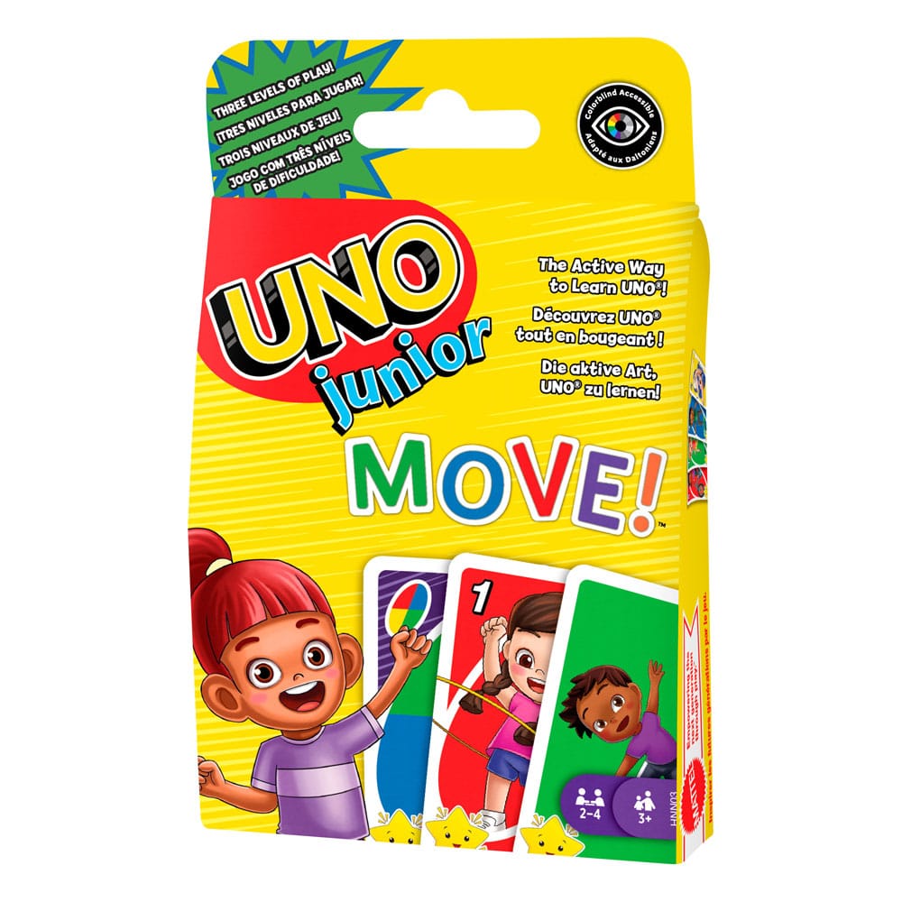 UNO Junior Move! Card Game 