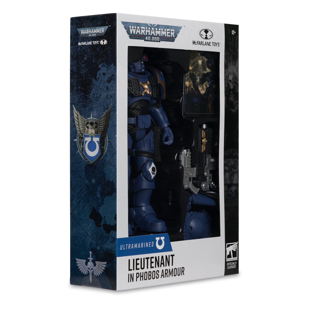 Warhammer 40,000 Action Figure Lieutenant in Phobos Armor (Ultramarines) 18 cm