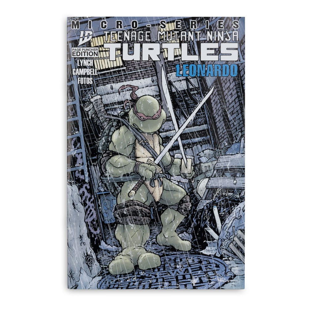 Teenage Mutant Ninja Turtles Page Punchers Action Figure Leonardo 13 cm