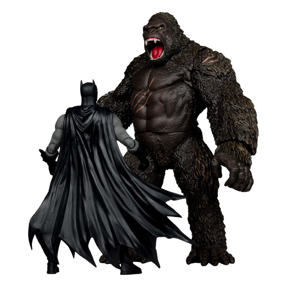 DC Justice League Monsterverse DC Multiverse Action Figures 2-Pack Batman & Kong 29 cm 