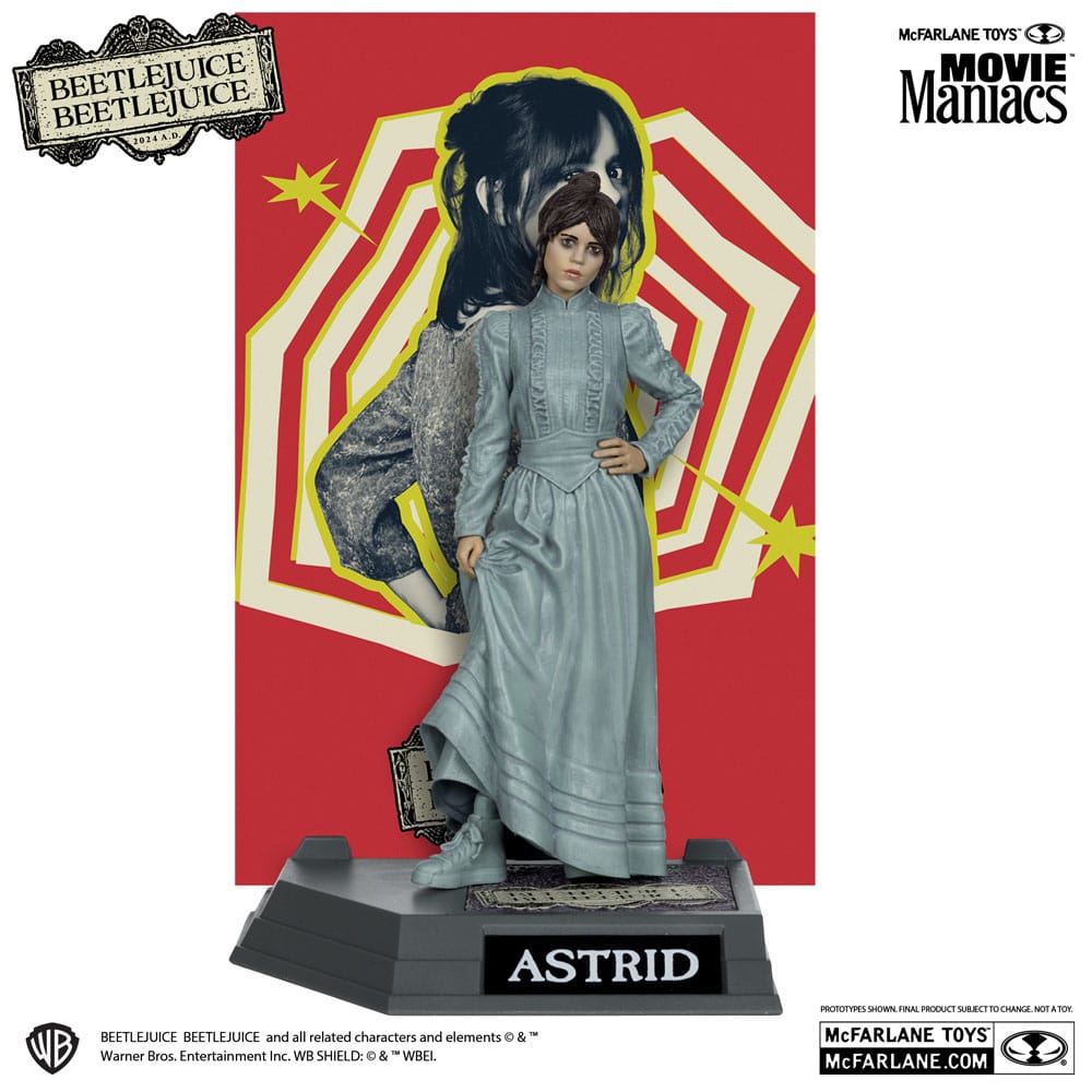 Beetlejuice Movie Maniacs PVC Statue Assortment (6)