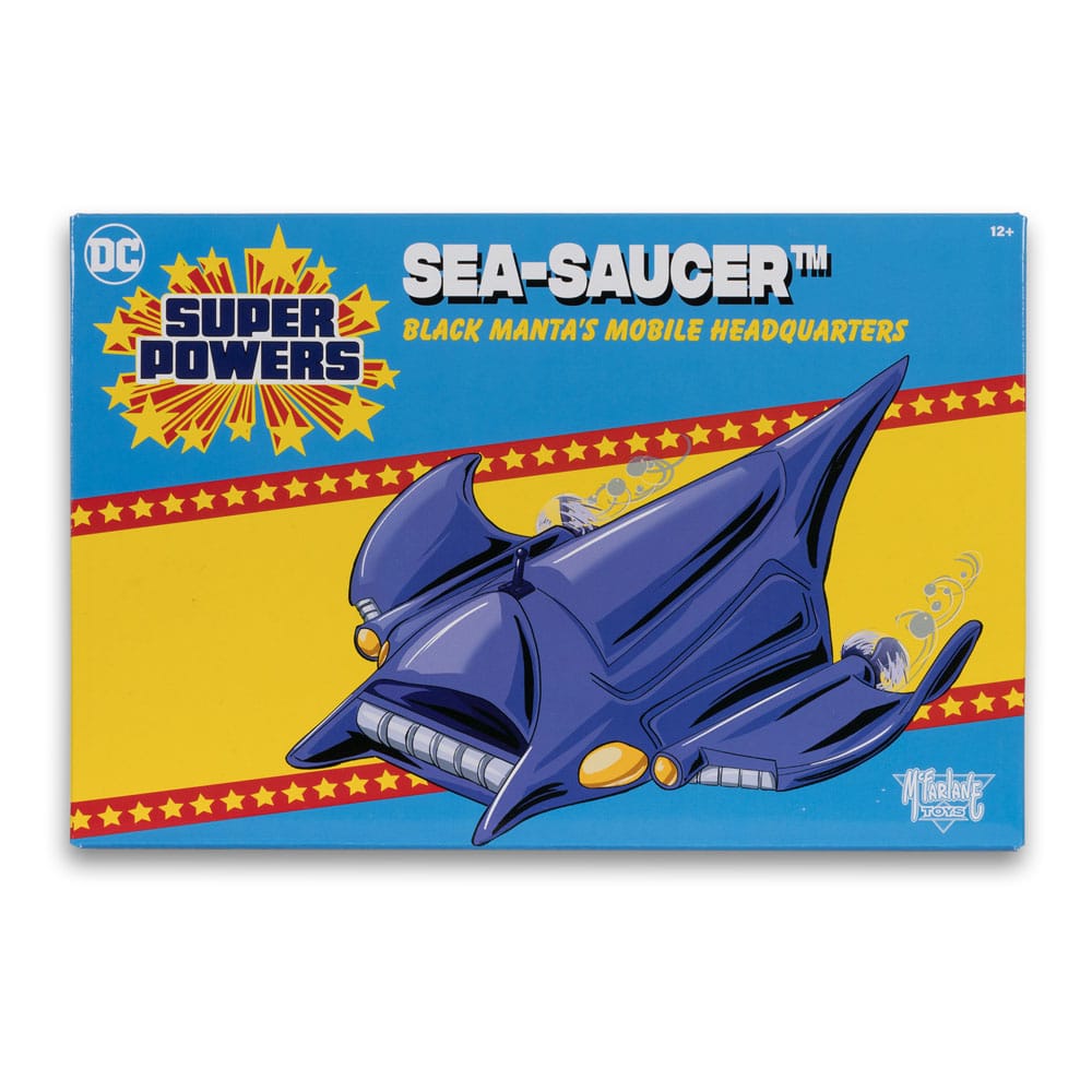 DC Direct Super Powers Vehicles Black Manta Sea Saucer 10 cm 