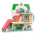 Bluey Mini Figure Playset Bluey Let's Play Chef Supermarket