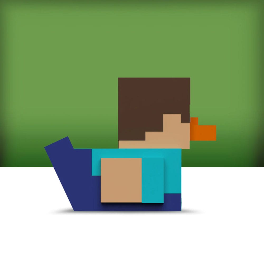 Minecraft Tubbz Mini PVC Figure Steve 5 cm 