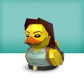 Tomb Raider Tubbz Mini PVC Figure Lara Croft 5 cm           
