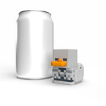 Minecraft Tubbz Mini PVC Figure Skeleton 5 cm