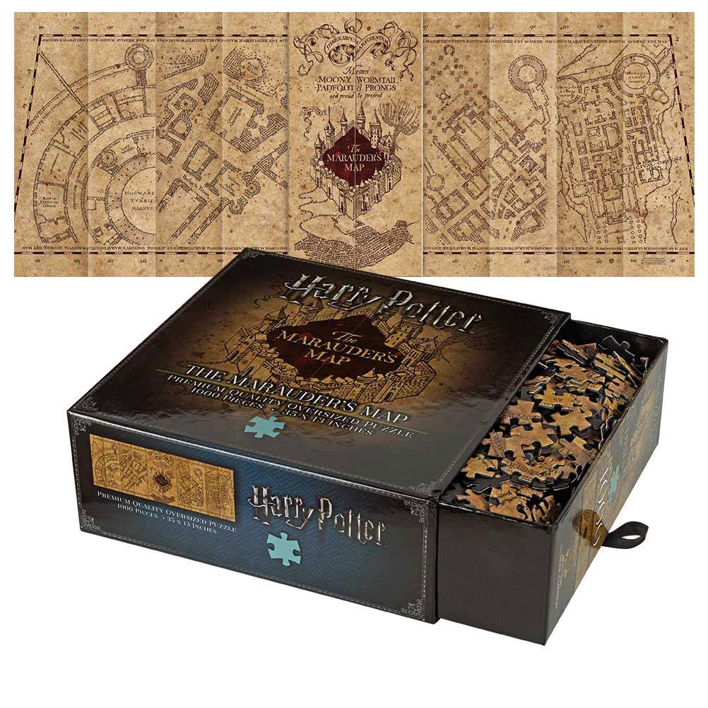 Harry Potter Jigsaw Puzzle The Marauder's Map Cover 