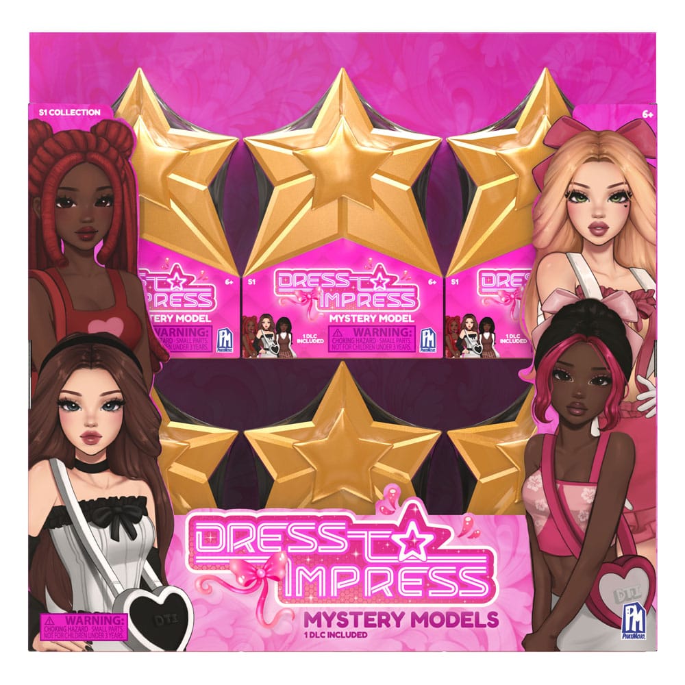 Dress To Impress Mystery Small Dolls 10 cm Series 1 Display (18)