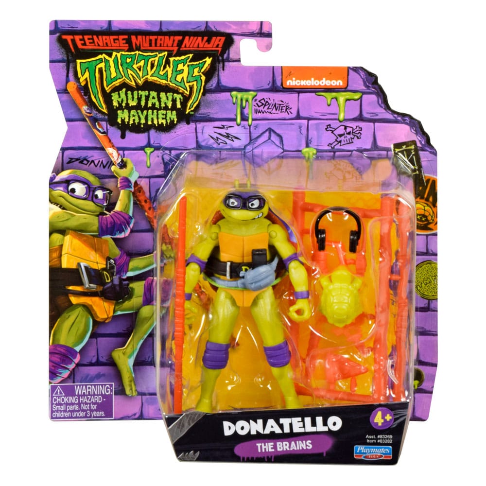 Teenage Mutant Ninja Turtles: Mutant Mayhem Action Figures 10 cm Basic Assortment (12)