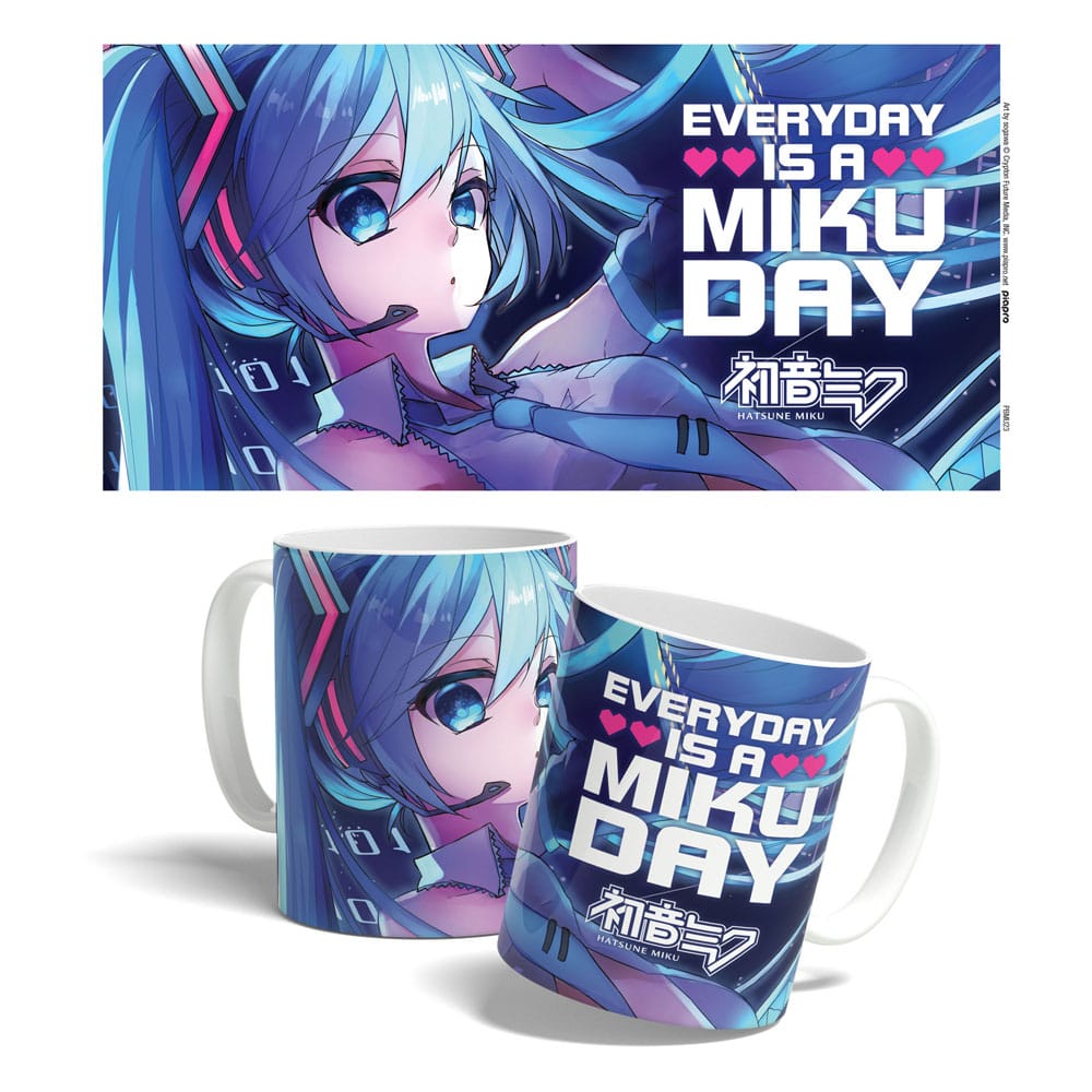 Hatsune Miku Mug Everyday is a Miku Day 325 ml    