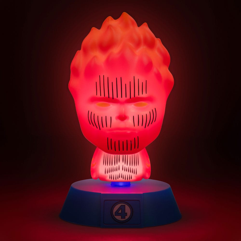Fantastic Four Icons Light Human Torch 11 cm