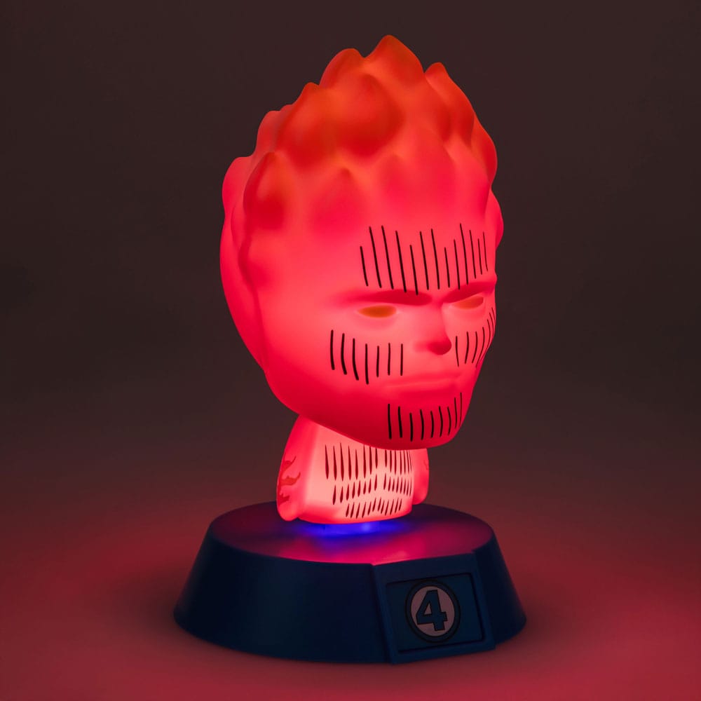 Fantastic Four Icons Light Human Torch 11 cm