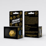 Viridian Jumbo Dice Treasure Generator Die D12 Yellow