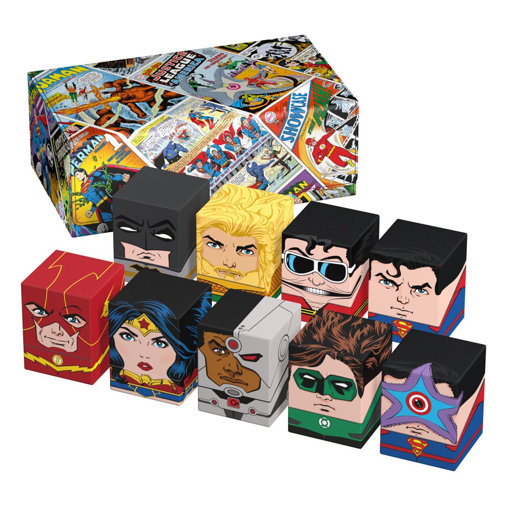 Squaroes Collectors Case 800 DC Justice League™ - Vintage Comics