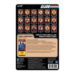 GI Joe ReAction+ Action Figure Wave 06 Cobra Commander (Movie, Black Cape) 10 cm  
