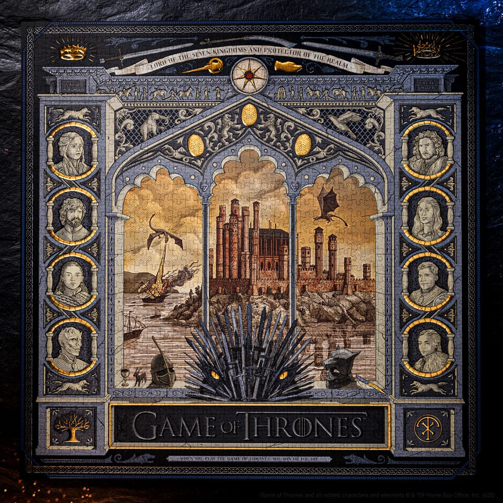 Game of Thrones multi-dimensional puzzle (1000 pieces) 