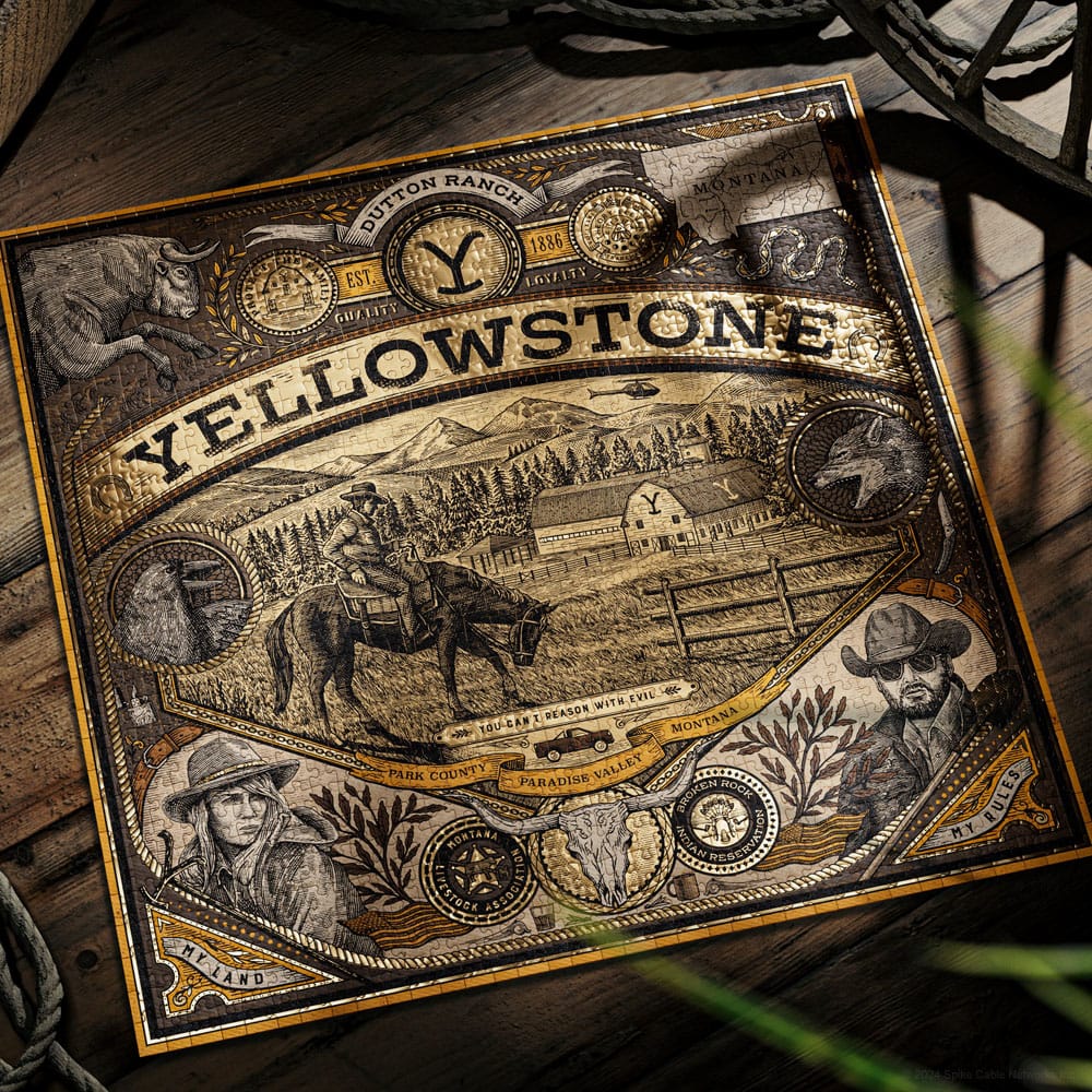 Yellowstone multi-dimensional puzzle (1000 pieces) 