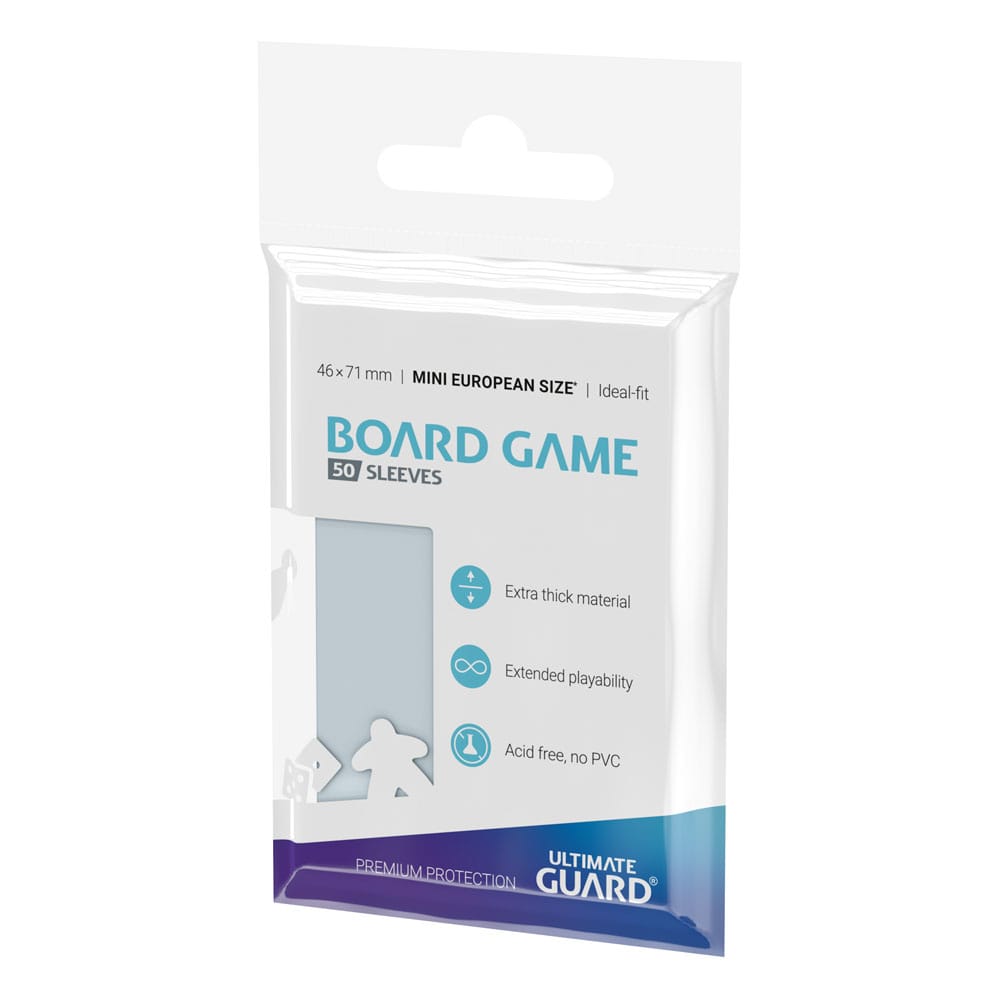 Ultimate Guard Board Game Sleeves (50) - Mini European
