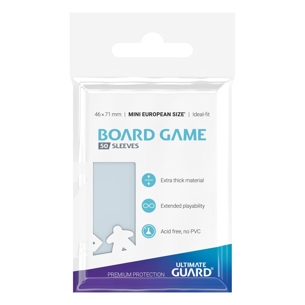 Ultimate Guard Board Game Sleeves (50) - Mini European