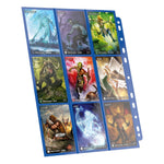 Ultimate Guard 18-Pocket Pages Side-Loading (10) - Blue