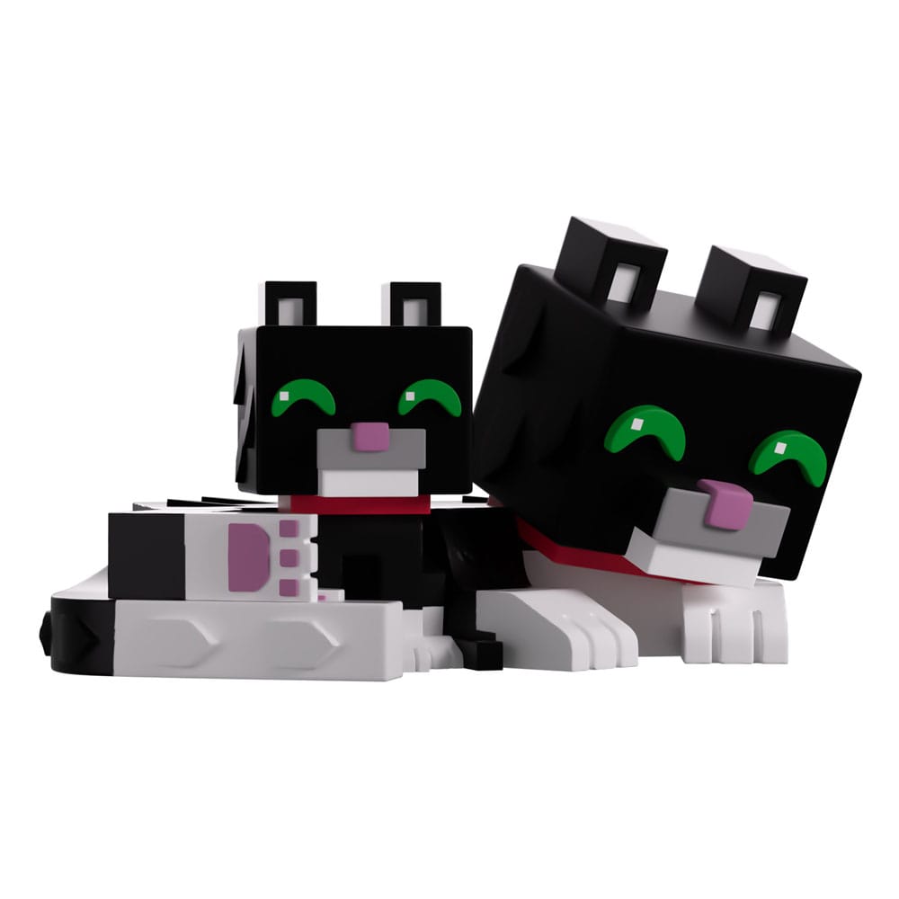Minecraft Vinyl Figure Tuxedo Cat 6 cm     