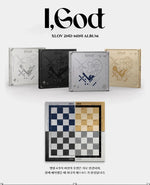[EAN:8809888411944][IMG:1] XLOV - I,God | 2nd Mini Album | I Ver. / G Ver. / O Ver. / D Ver. | 2026 CD - Random Ver.