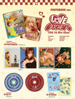 [EAN:8809704435024][IMG:3] YENA - LOVE CATCHER | 5th Mini Album | PHOTOBOOK ver. | CUPID Ver. / CATCH Ver. | 2026 CD - Random Ver.